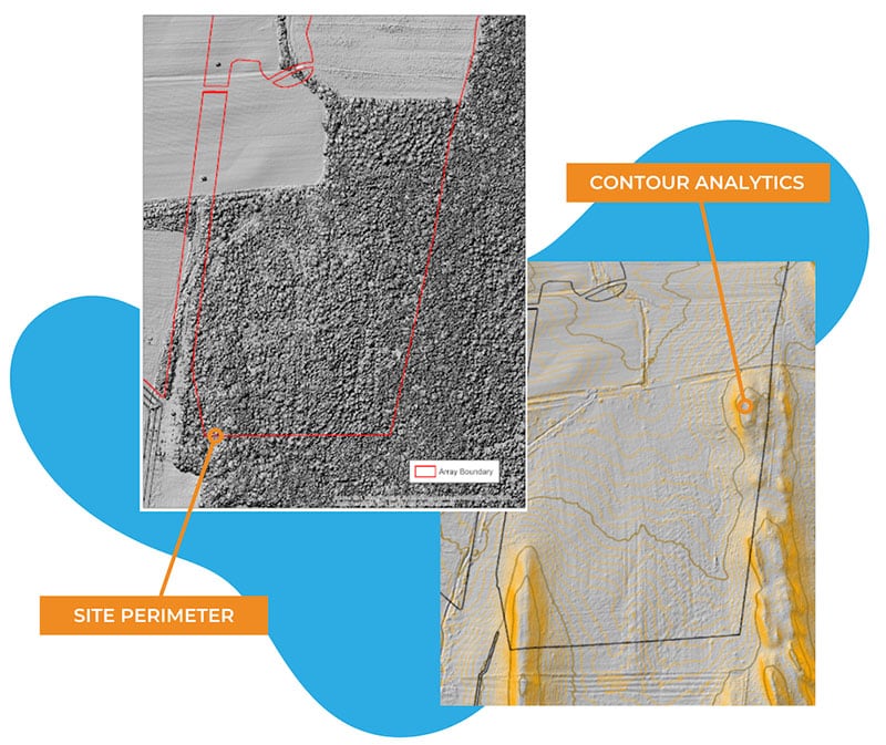 Contours Topography software examples