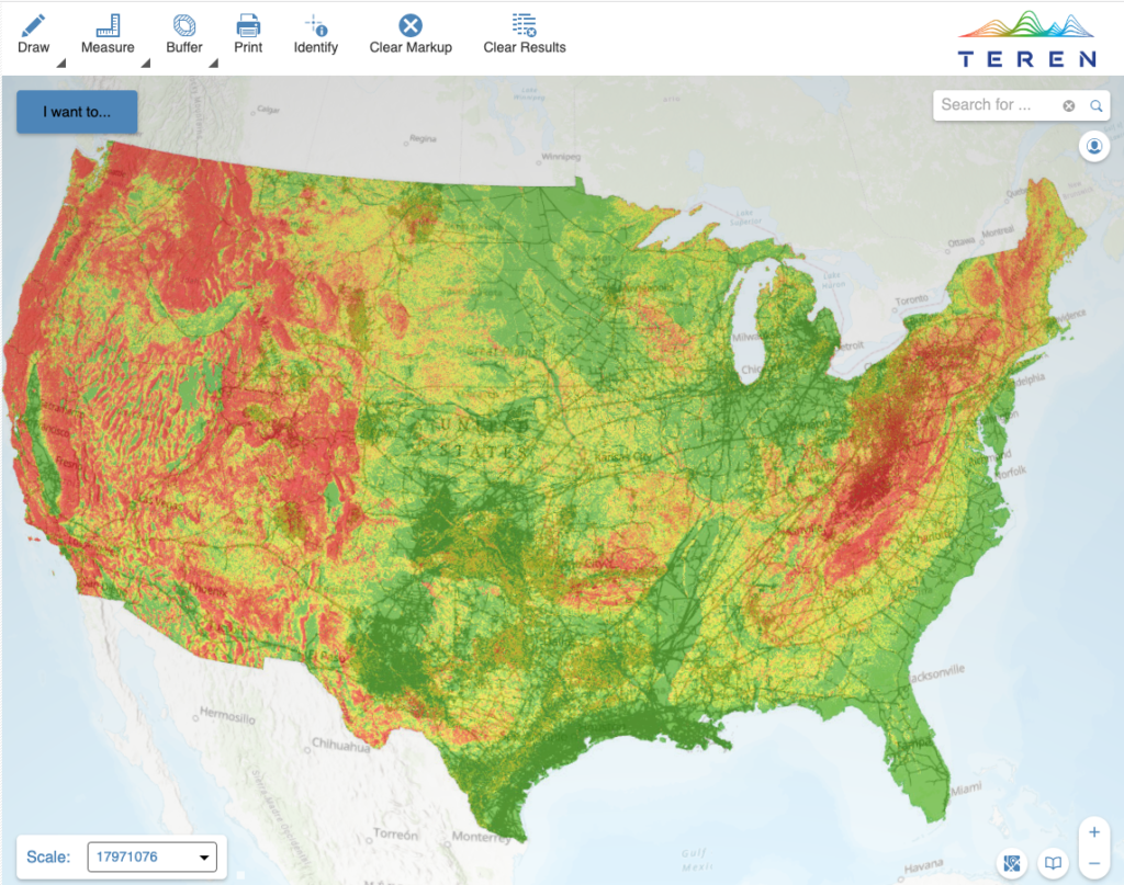 Landslide Map for Climate Resilient Assets