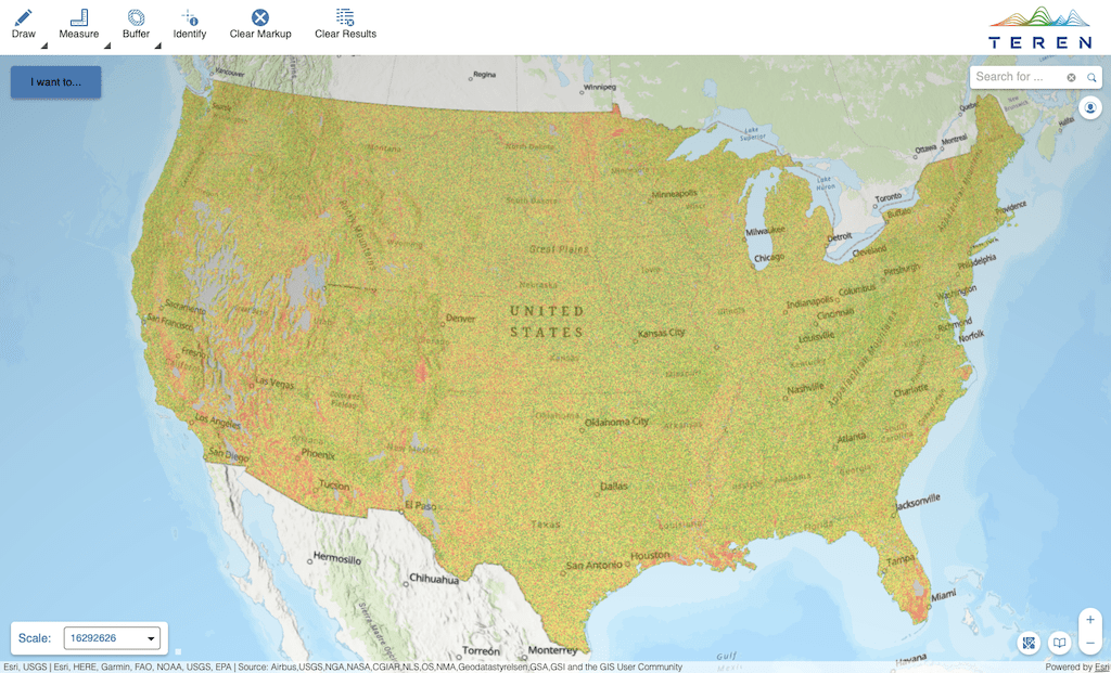 Teren Nationwide Hazard Model Inland Flooding