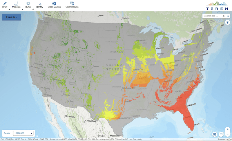 Teren Nationwide Hazard Model Subsidence Threat