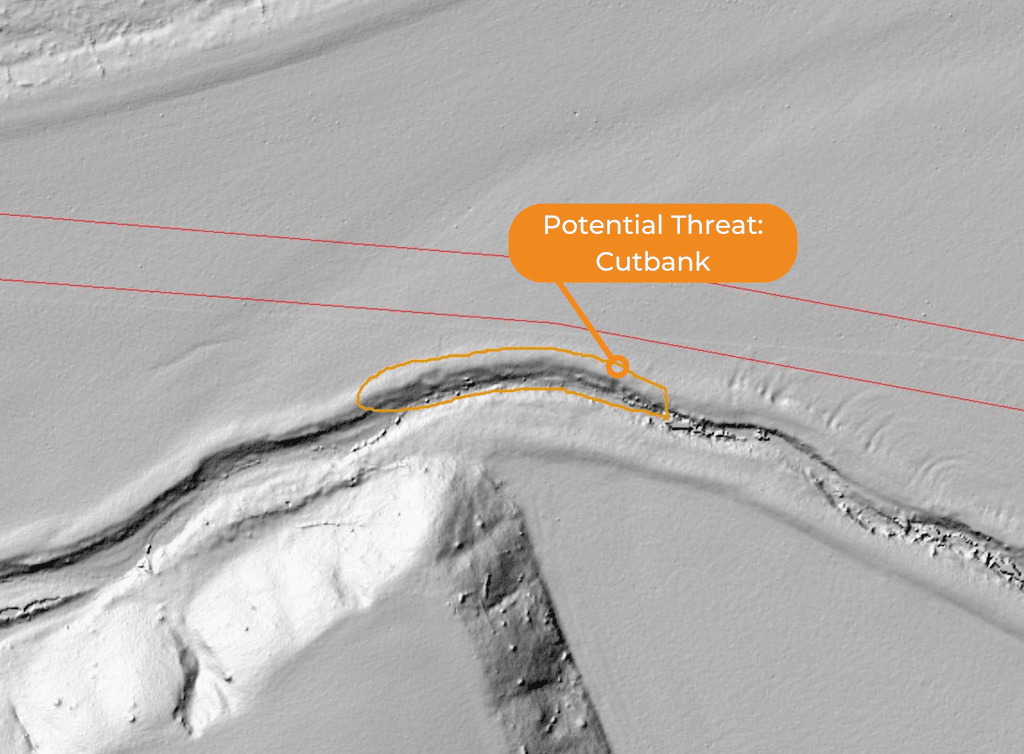 Teren Cutbank Geohazard